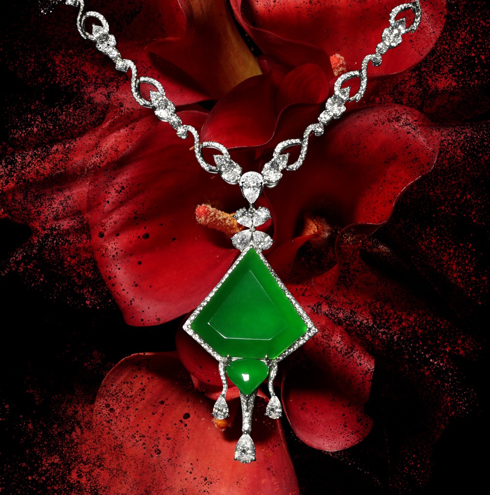 天然翡翠玉件掛墜頸鍊- ON TUNG JEWELLERY 天然翡翠玉件掛墜頸鍊- ON TUNG JEWELLERY